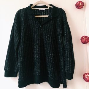 zara grandpa sweater